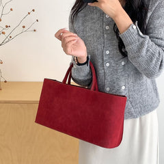 Tote Bag Suede Faux