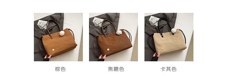 Tote Accent Drawstring Bag Logo