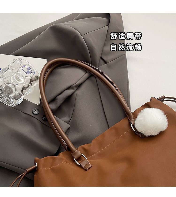 Tote Accent Drawstring Bag Logo
