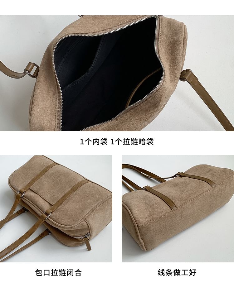 Tote Suede Faux Bag
