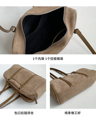 Tote Suede Faux Bag