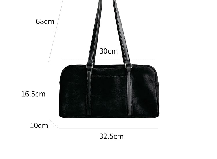 Tote Suede Faux Bag