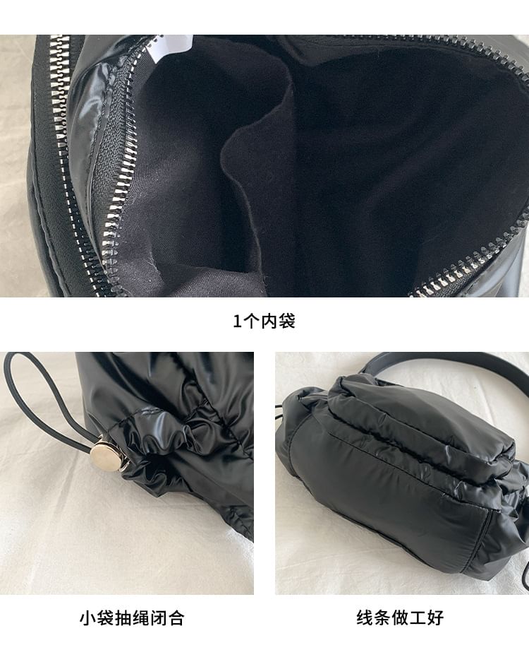 Drawstring Bag Plain Shoulder