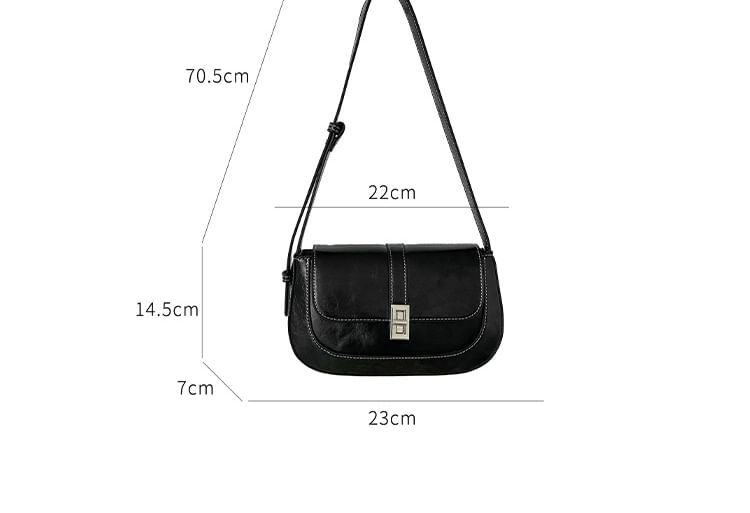 Bag Flap Shoulder Leather Faux