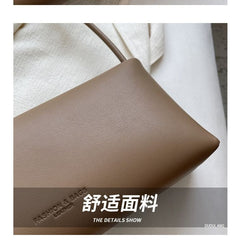 Leather Shoulder Bag Faux