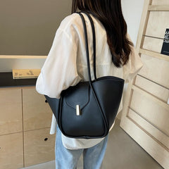 Faux Leather Bag Tote