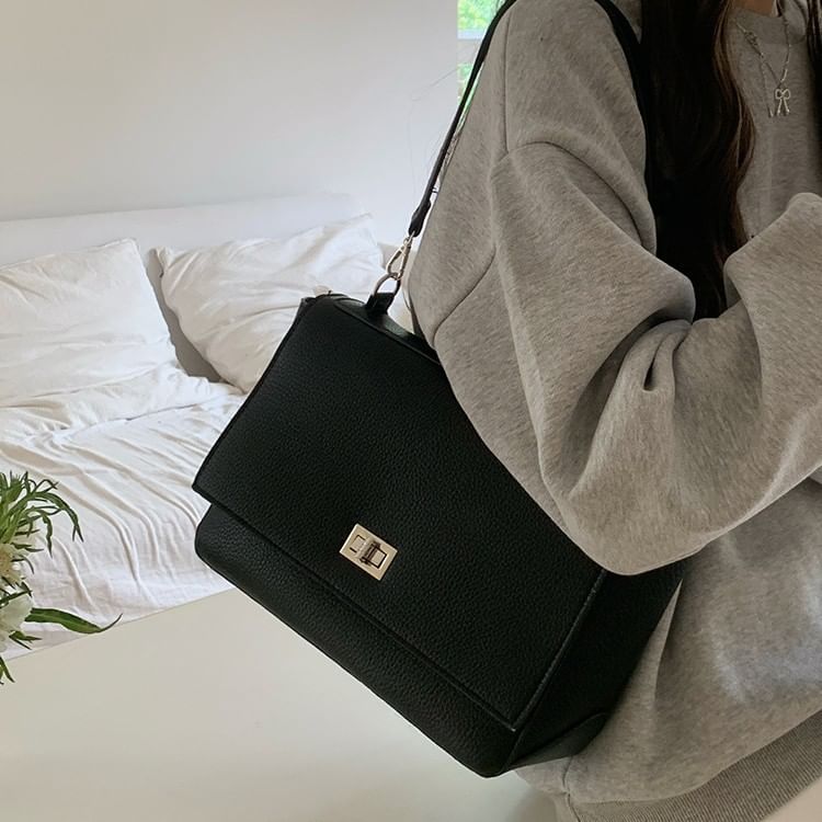 Bag Faux Leather Satchel