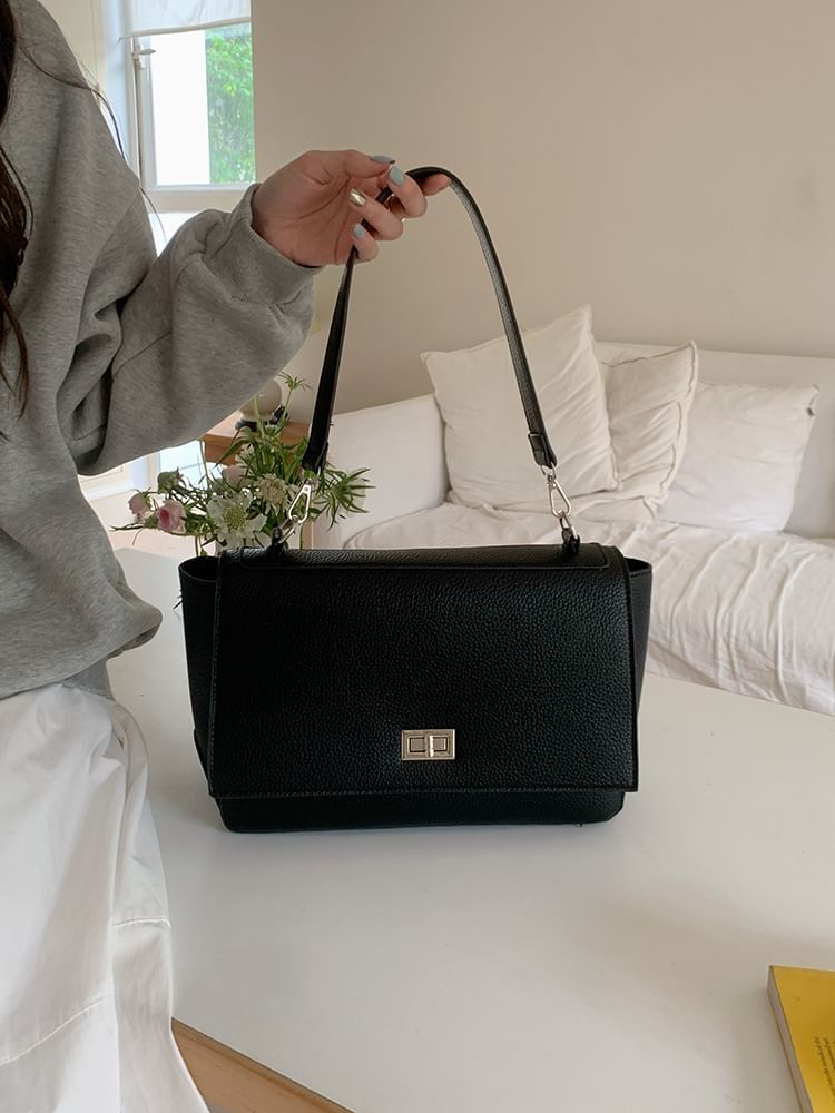 Bag Faux Leather Satchel