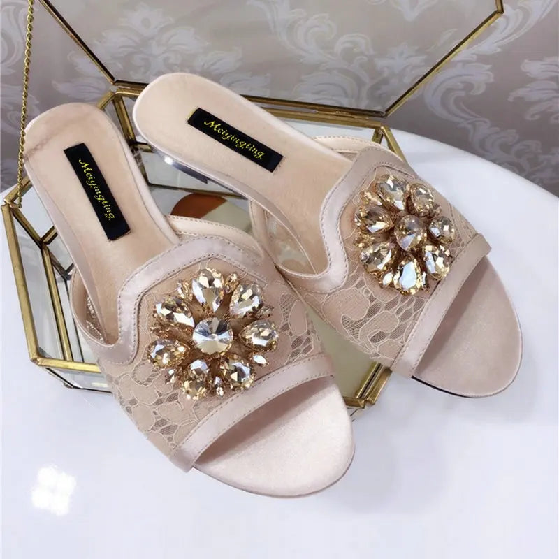 Ladies Lace Wedding Shoes
