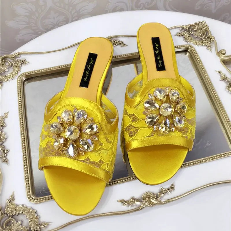 Ladies Lace Wedding Shoes