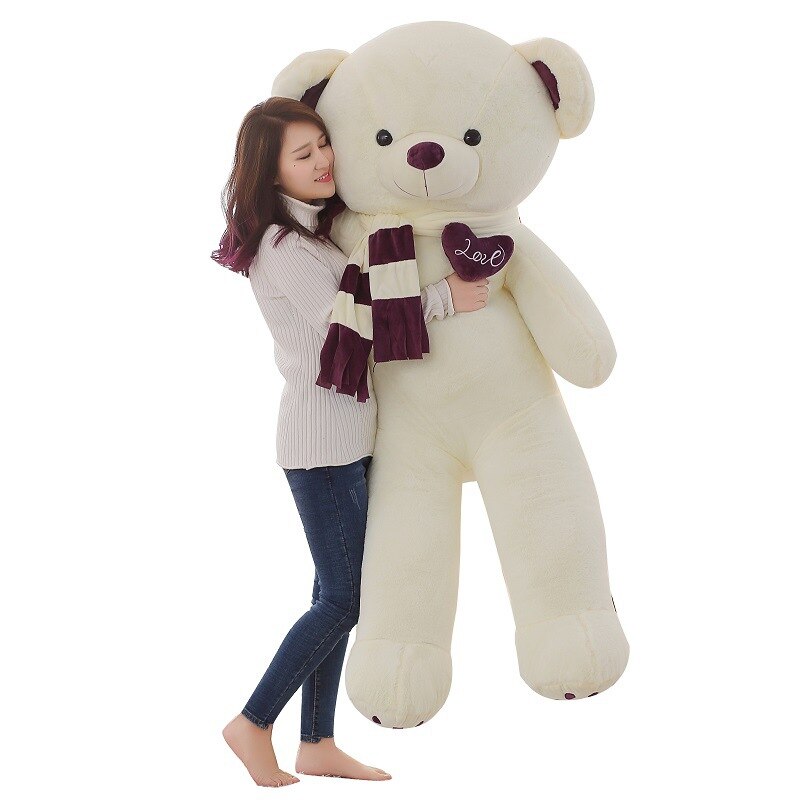 Großes Verkaufsspielzeug, große Größe, amerikanischer Riesenbär, Fell, Teddybär, Mantel, gute Qualität, Fabrikpreis, Stofftiere für Mädchen 
