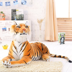 Länge einschließlich Schwanz Tiger Plüschtier Simulation Tiger Weiches Tier Tiger Plüschkissen Spielzeugpuppe Kindergeschenk Kuscheltiere 