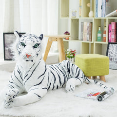 Länge einschließlich Schwanz Tiger Plüschtier Simulation Tiger Weiches Tier Tiger Plüschkissen Spielzeugpuppe Kindergeschenk Kuscheltiere 
