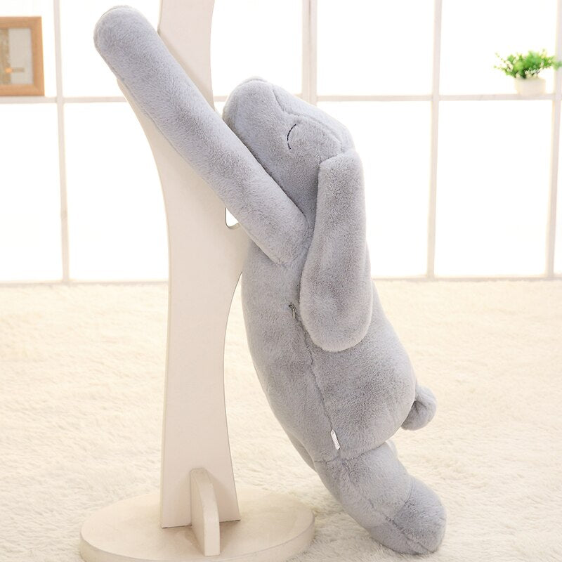 Schönes Riesentier 90cm 120cm Weiches Cartoon-Häschen mit großen Ohren Plüschtier Kaninchen Gefülltes Kissen Mädchen Geschenk 