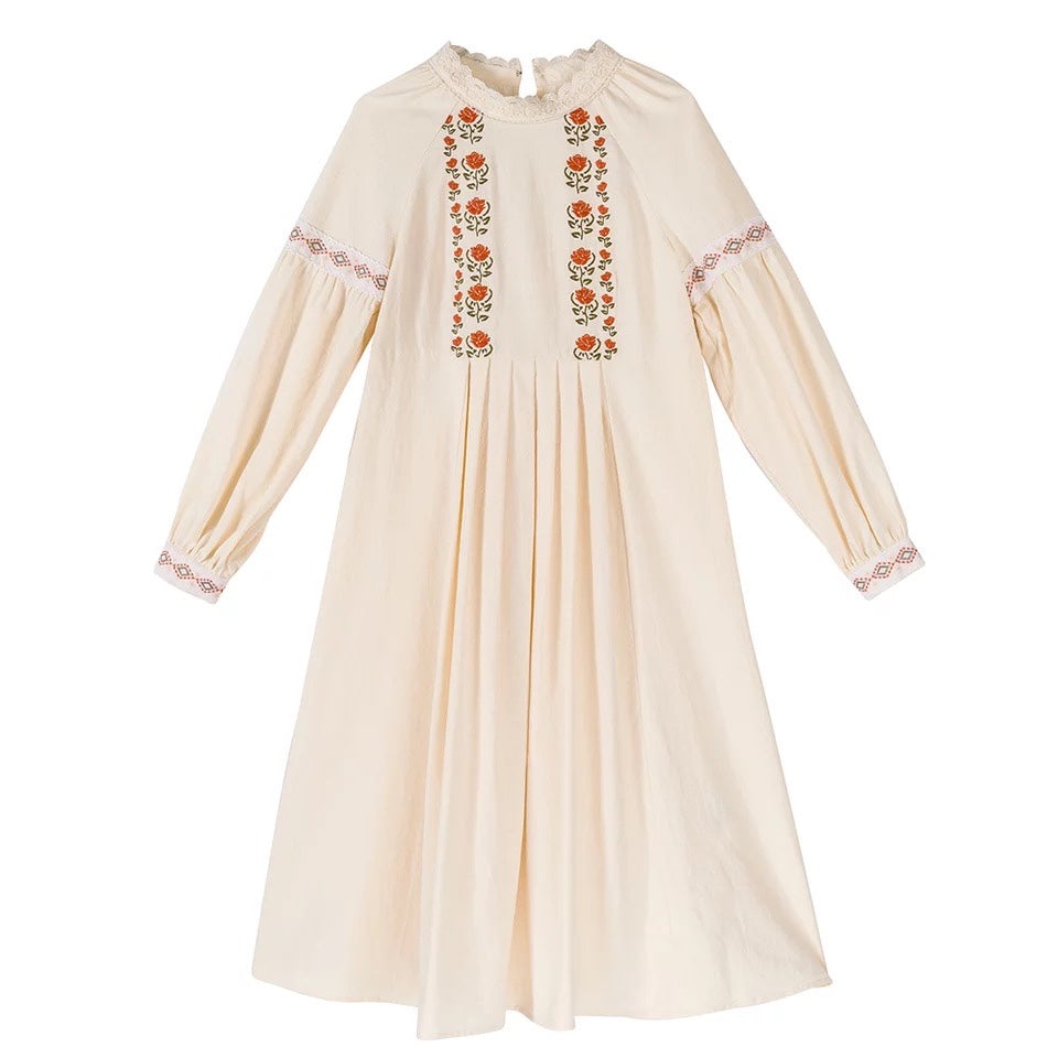 Mountain Traveller Mori Girl Vintage-style Cottagecore Dress