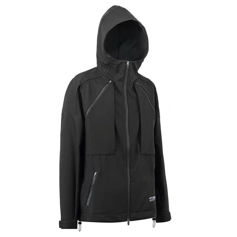 Cyberpunk Waterproof Hooded Jacket