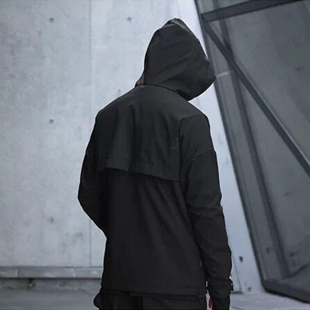 Cyberpunk Waterproof Hooded Jacket