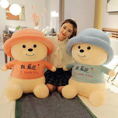 NEUES süßes großes Teddybärkissen Plüschpuppe Mädchen Spielzeug für Erwachsene Kuscheltiere Kinder Geburtstag Weihnachten Weihnachtsgeschenk 