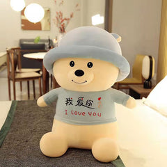 NEUES süßes großes Teddybärkissen Plüschpuppe Mädchen Spielzeug für Erwachsene Kuscheltiere Kinder Geburtstag Weihnachten Weihnachtsgeschenk 