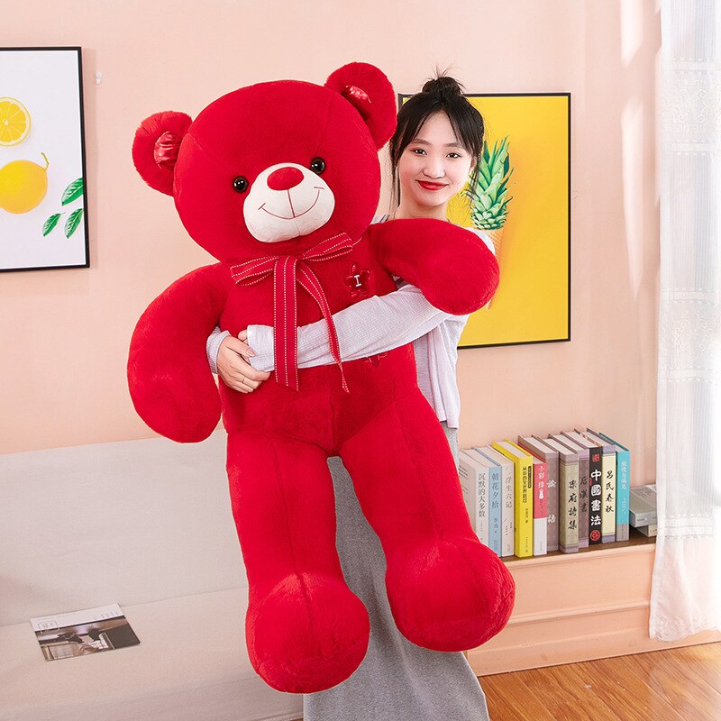 Neue Weihnachten Heißer Hohe Qualität Teddybär Mit Schal Kuscheltiere Bär Plüsch Spielzeug Puppe Kissen Kinder Liebhaber Geburtstag Baby Geschenk 