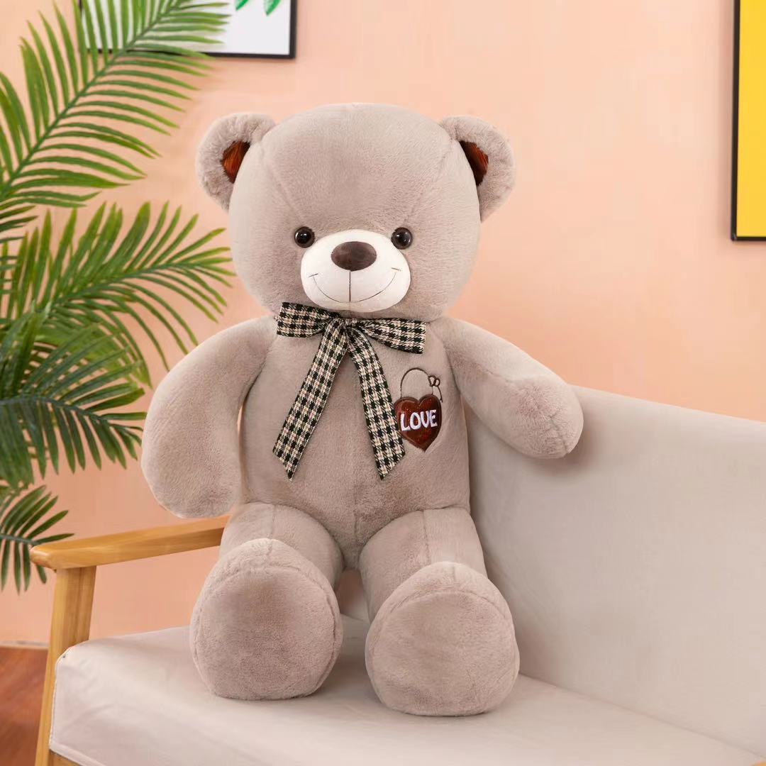 Neue Weihnachten Heißer Hohe Qualität Teddybär Mit Schal Kuscheltiere Bär Plüsch Spielzeug Puppe Kissen Kinder Liebhaber Geburtstag Baby Geschenk 
