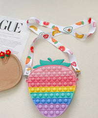 Cute Rainbow Kids Messenger Bag