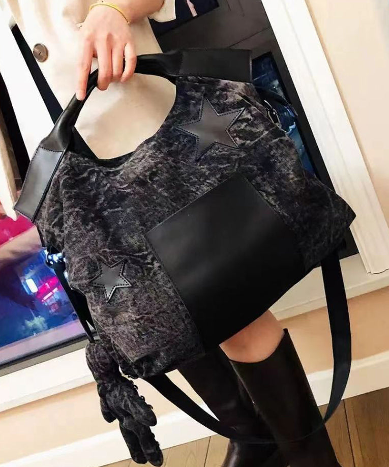 Large Capacity Tote Single Shoulder Handbag