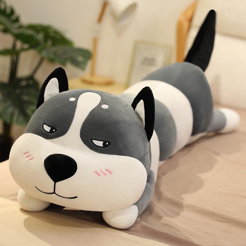 New Huggable Big Long Cute Dinosaur Plush Toy Soft Cartoon Animal Angel Stuffed Doll Boyfriend Pillow Kids Girl Birthday Gift