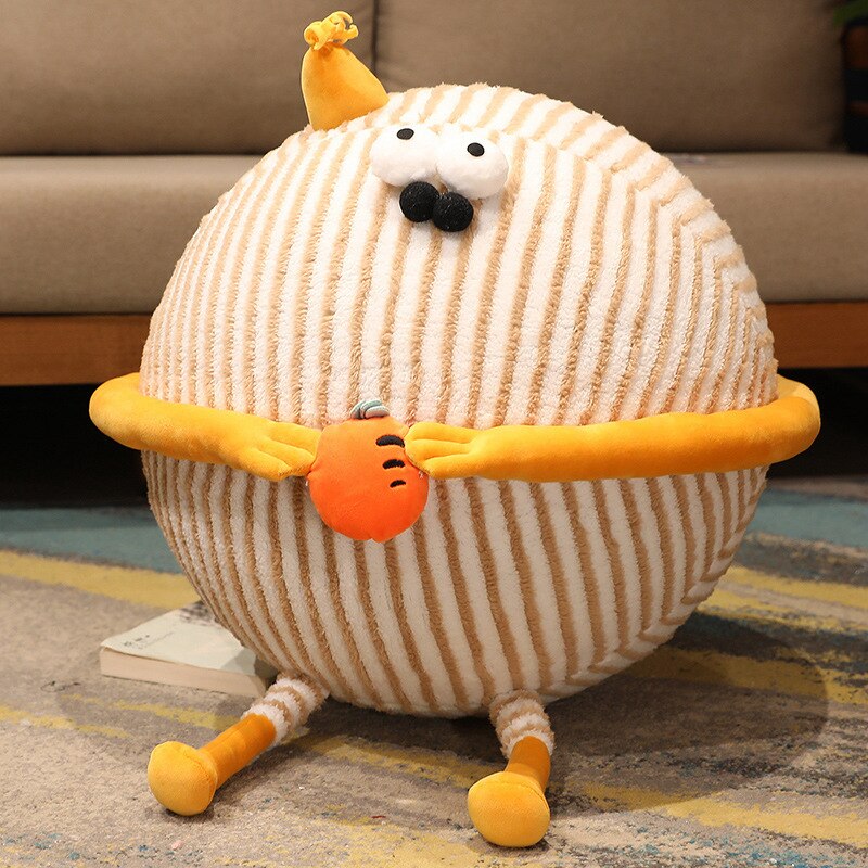 Neues aufblasbares Sofa Plüschspielzeug Niedliches Huhn Kreatives Netzwerk Cartoon Yoga Ball Grenzüberschreitendes Geschenk für Freundin 