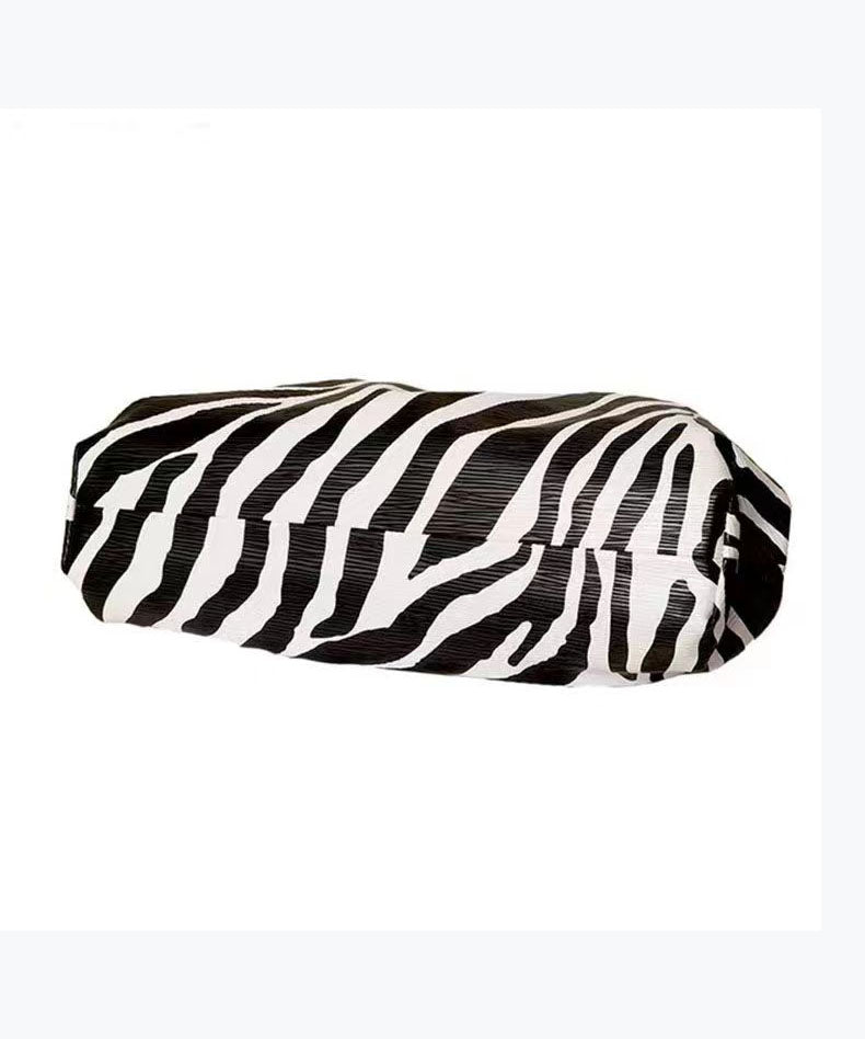 Zebra Wrinkle Large Capacity Tote Handbag