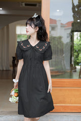 Nightfruit Dark Cottagecore Dress