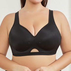 Plus Size Eamless Thin Bralettle Set