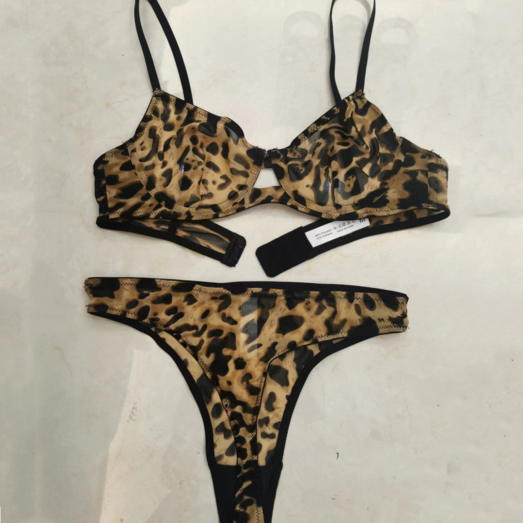 New See Through Ultra Thin Mesh Bralettes Set