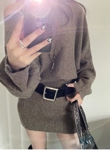 Wide Belt Suede Faux Suede Square Pin Buckle Belt Waist