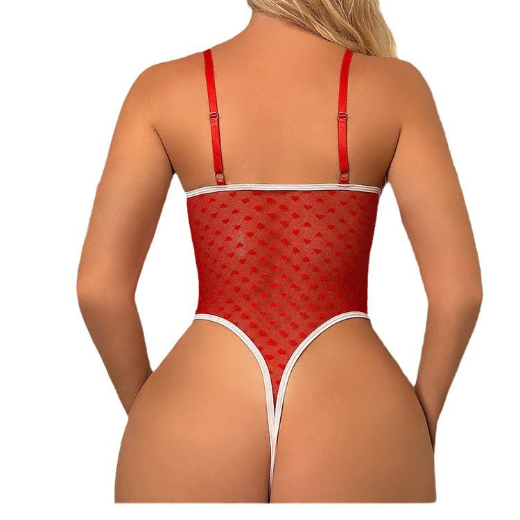 Lace Butterfly Nurse Lingerie Set