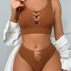 Lace Camisole Sexy Lingerie Set