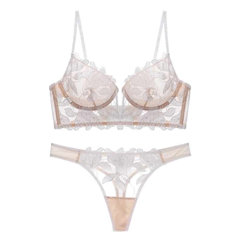 Sexy Floral Patchwork Lingerie Set