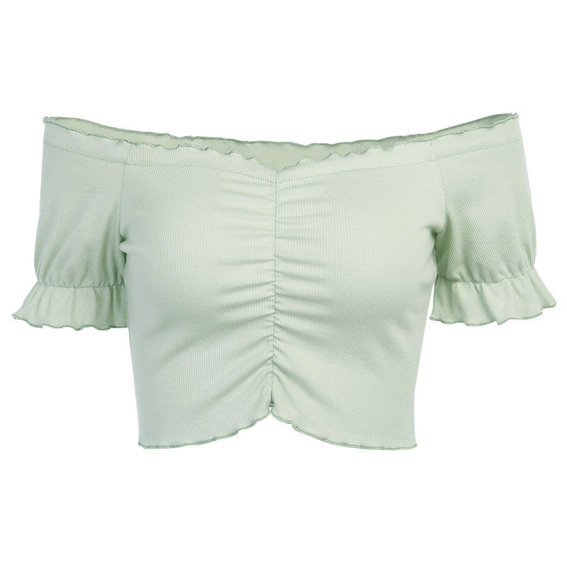 Collarbone-Exposing Knitted Corsets