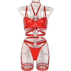 Neck Strap Chain Lingerie set