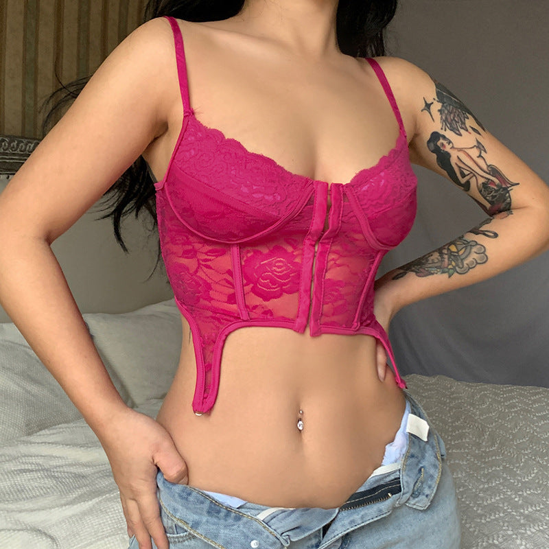 Cropped Irregular Corsets