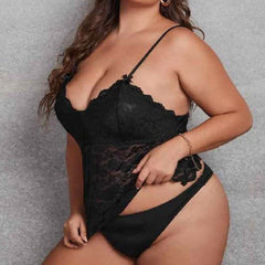 Sexy Bow Knot Transparent Lace Cross Corsets