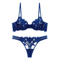 Large Breast Push Up Bra Set