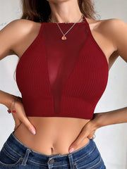 Sexy Mesh Hollow Straps Corsets