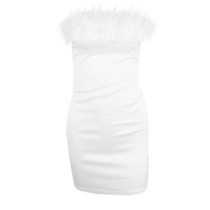 One-Shoulder Dress That Covers The Hips