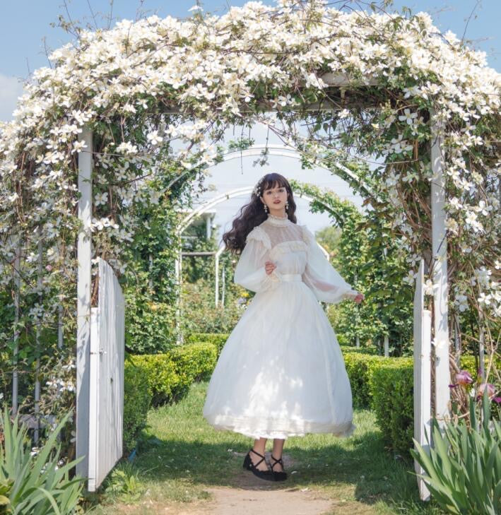 Otylia Ethereal Romantic Royalcore Edwardian Vintage Dress