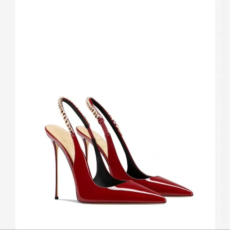 Patent Leather Elegant High Heels