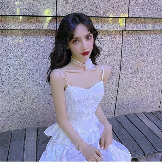 Princess Bride White Vintage-vibe Royalcore Dress