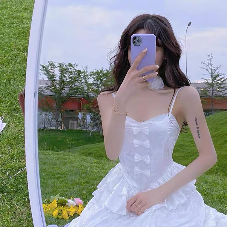 Princess Bride White Vintage-vibe Royalcore Dress