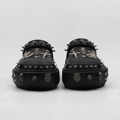 Punk Pins High Platform Grunge Sandals Shoes