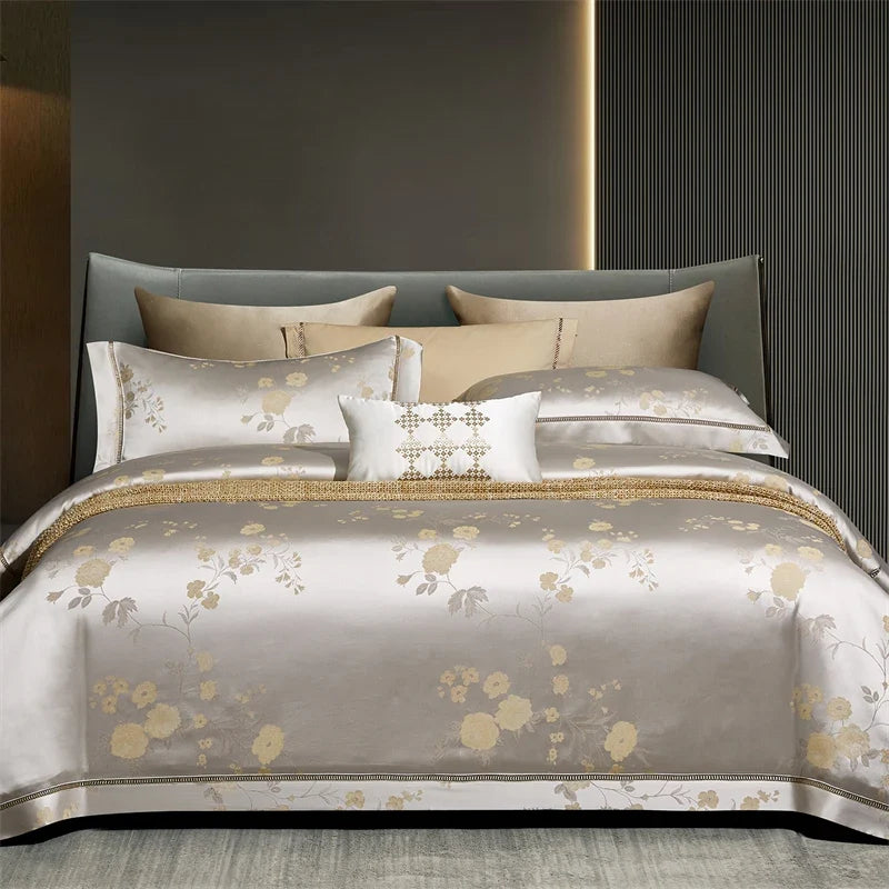 Luxury 1000TC Egyptian Cotton Jacquard Bedding Set